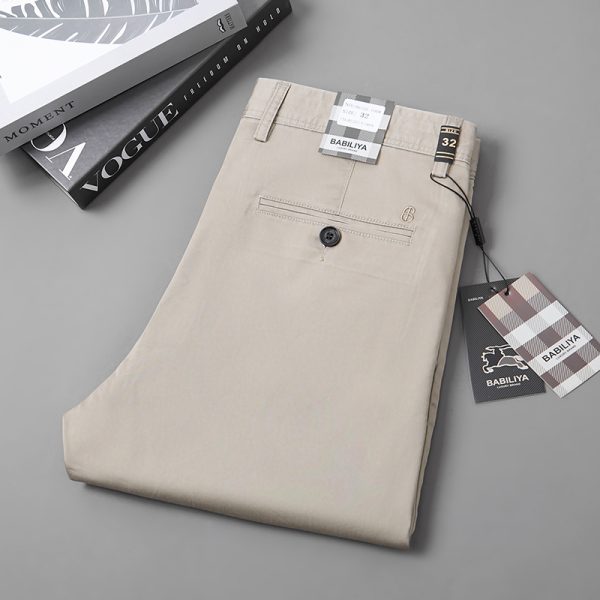 2025 High Quality Sports Golf Trouser Chino Pants Lightweight Quick Dry Cotton Spandex Casual Men's Pants Business - Image 3