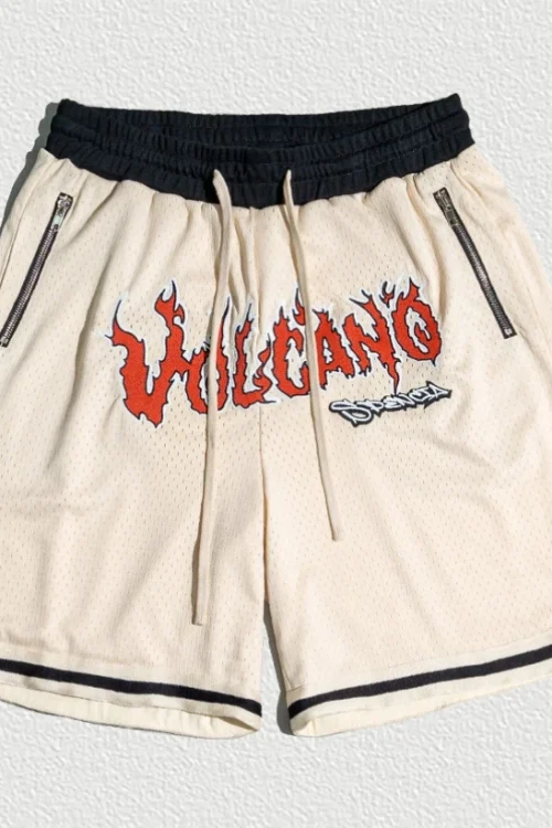 Drawstring Basketball Shorts Embroidered Mesh Shorts Casual Pants Sweatpants for Mens Shorts