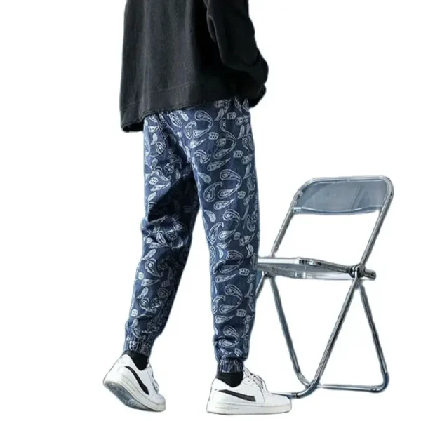 2025 Street Style Hip Hop Jeans Cargo Pants Men Mens Jean - Image 4