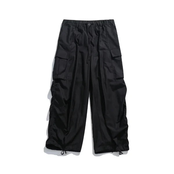Design High Quality Cargo Trousers Oversized Multi-pocket Soft Casual 100%cotton Man's Cargo Pants - Image 3