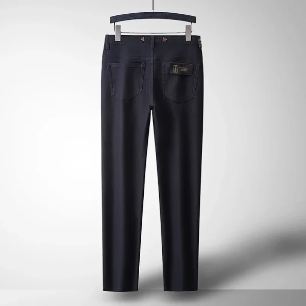 Best Selling Trousers Athletic/Cargo/Straight Retro Design Striped Slim Fit Men's Business Casual Chino Pants Trousers - Image 3