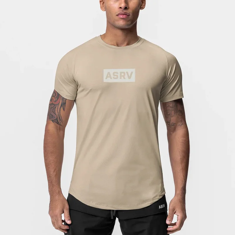 Promotion Breathable 100%cotton Fashion Casual Man’s Clothing Slim Short Sleeves Sport T-shirt for Man