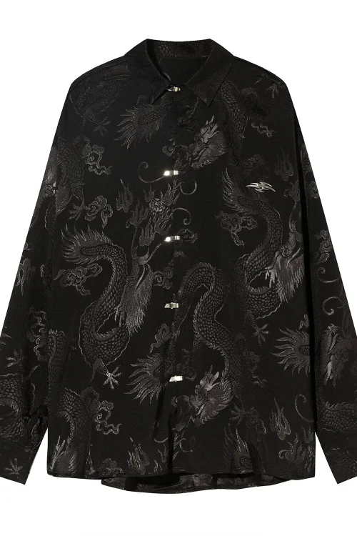 Men’s Clothing Design New Oversized Terylene High Quality Style Long Sleeve Casual Polyester Knitted Embroidered