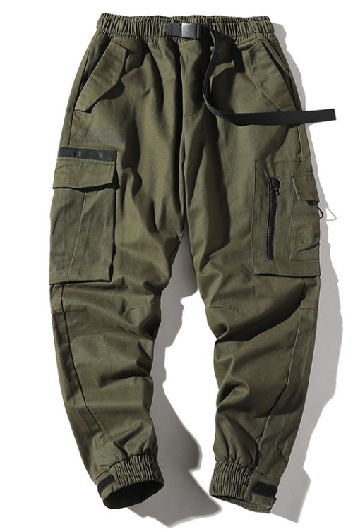 100% Cotton Hip Hop Cargo Pants for Young Men