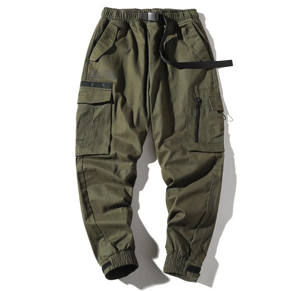 100% Cotton Hip Hop Cargo Pants for Young Men