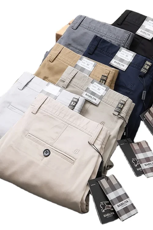 2025 High Quality Sports Golf Trouser Chino Pants Lightweight Quick Dry Cotton Spandex Casual Men’s Pants Business