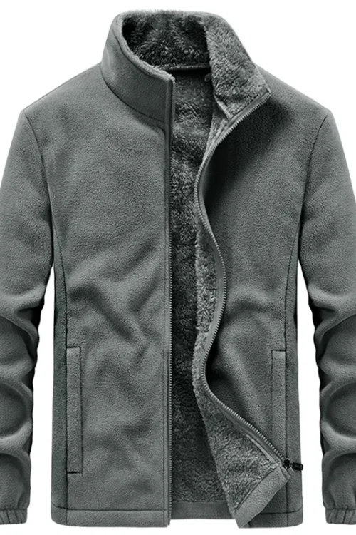 Men 2025 New Winter Fleece Jacket Parka Coat Men Spring Casual Tactical Outwear Thick Warm Jacket Vintage 100pcs