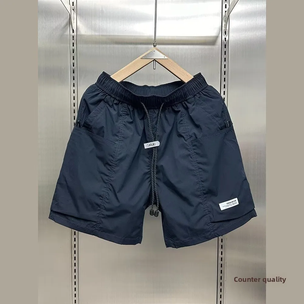 Men’s Summer Outdoor Sports Shorts Lightweight Quick-Dry  Style Casual Loose Elastic Waist Trendy