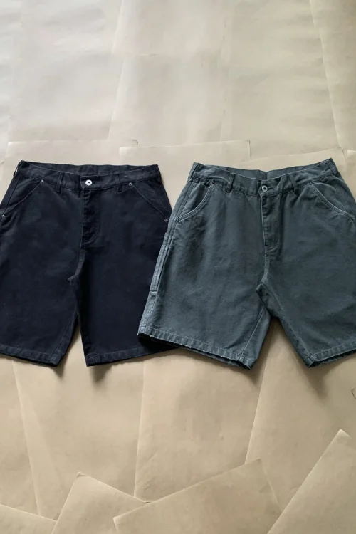 12 oz Washed B28 Flap Pocket Denim Shorts Summer American Logging Style Breathable Vintage Casual Pants Jeans