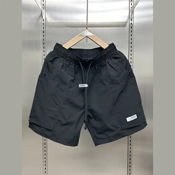 Men's Summer Outdoor Sports Shorts Lightweight Quick-Dry  Style Casual Loose Elastic Waist Trendy - Image 2