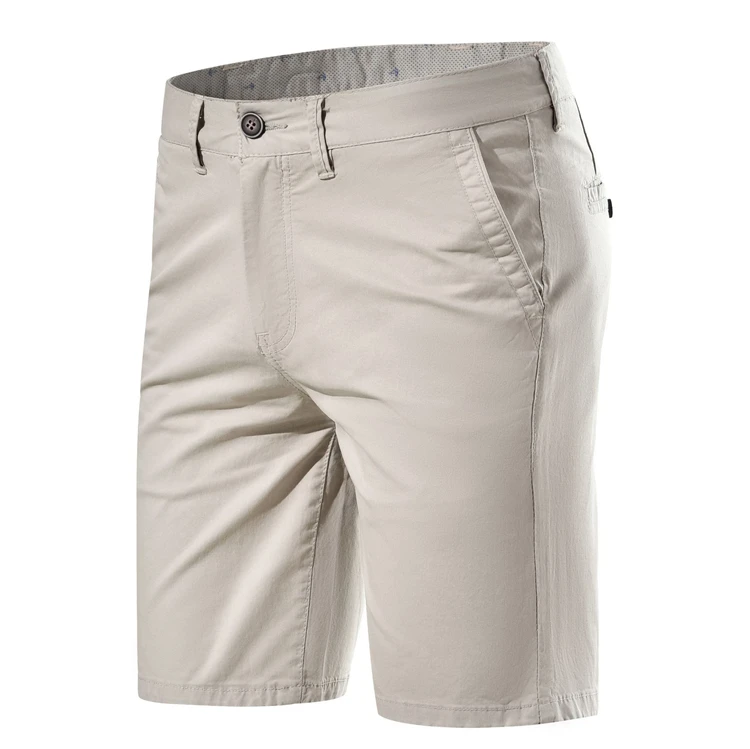Quality Stretch Cotton Summer Style Washed Men’s Chino Shorts