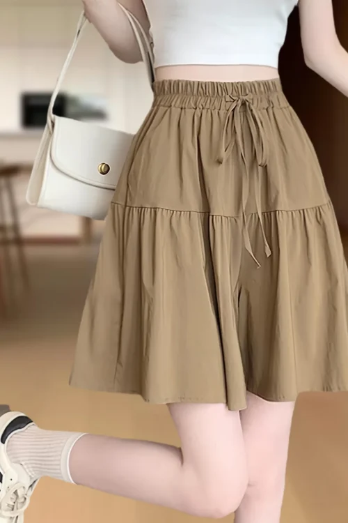Women’s Summer Casual High Waist Wide Leg Pants  Shorts High Praise Rate Direct Supply