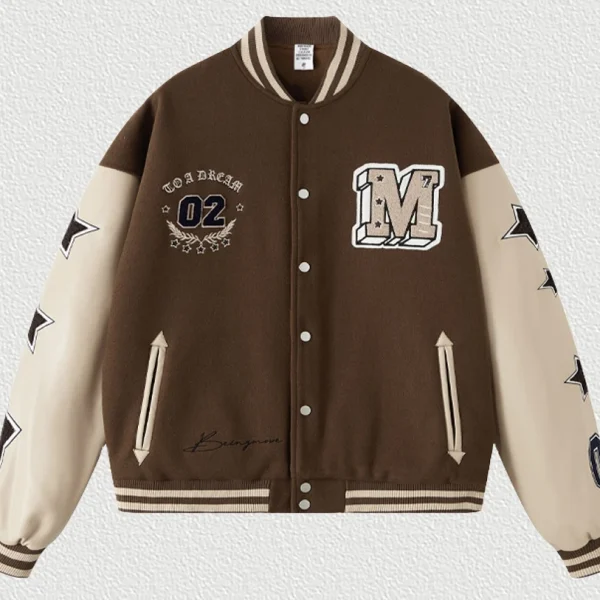 Plus Size Men's Versity College Jackets Blank Varsity Jackets Varsity Jacket for Men