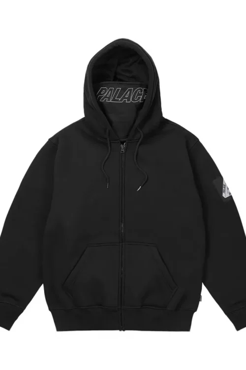 2025 Autumn Winter Trendyy Men’s Crocheted Hooded Sweatshirt Jacket Printed Solid Pattern Loose Fit Ins Design