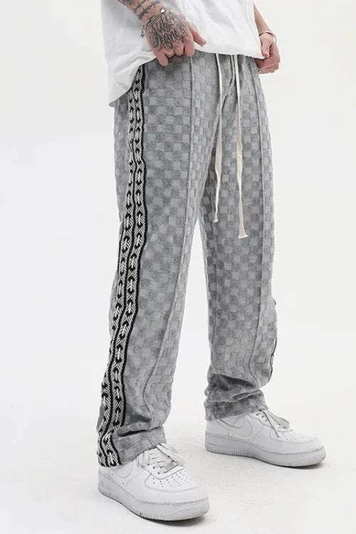 Casual Jogger Pants Men Straight Trousers 2025 Hot Sale Men’s Fashion Woven Adults Lightweight Made Designs 50pcs